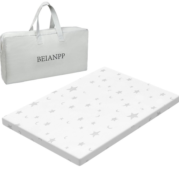 Other - Pack and Play Mattress with Waterproof Cover Mattress Topper with Travel Bag